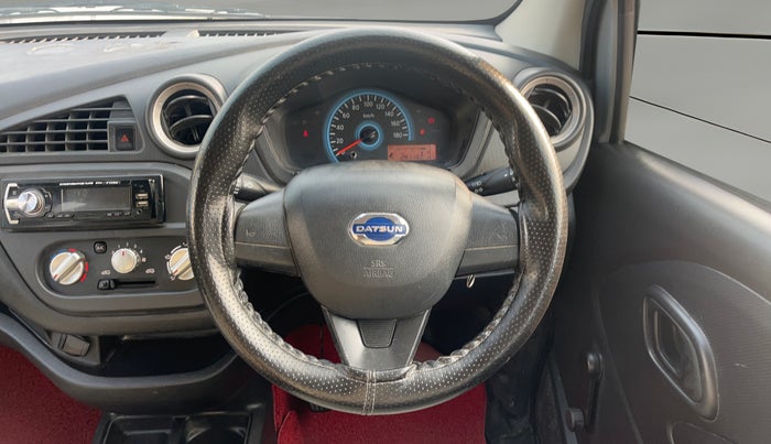 2019 Datsun Redi Go A, Petrol, Manual, 28,095 km, Steering Wheel Close Up