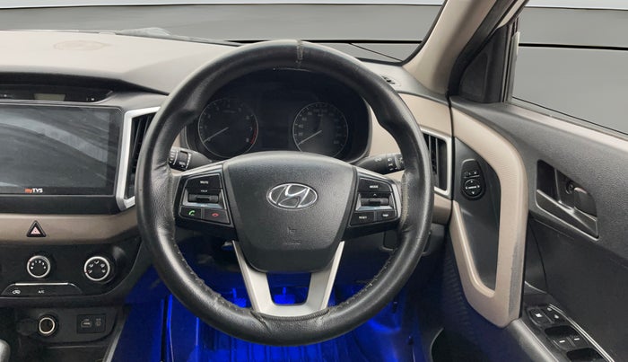 2017 Hyundai Creta E PLUS 1.6 PETROL, Petrol, Manual, 72,717 km, Steering Wheel Close Up