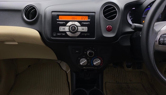 2015 Honda Amaze 1.2L I-VTEC S, Petrol, Manual, 69,469 km, Air Conditioner