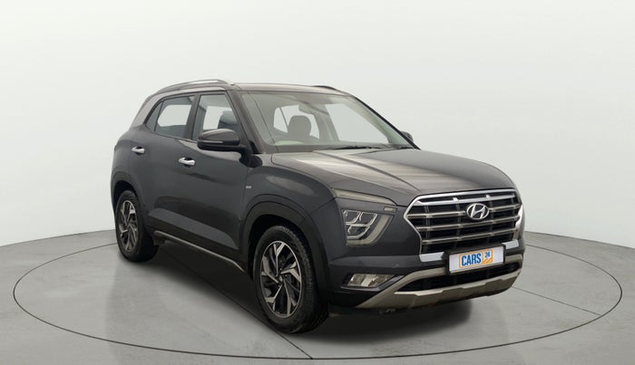 2021 Hyundai Creta SX (O) AT 1.5 DIESEL, Diesel, Automatic, 59,578 km, Right Front Diagonal