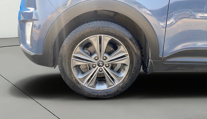 2017 Hyundai Creta SX PLUS AT 1.6 PETROL, Petrol, Automatic, 20,458 km, Left Front Wheel