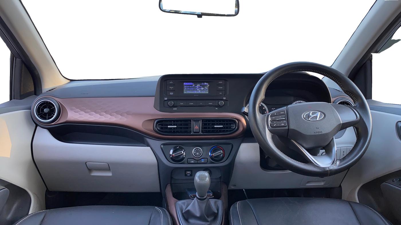 2021 Hyundai AURA S 1.2 CNG, CNG, Manual, 1,09,192 km, Dashboard