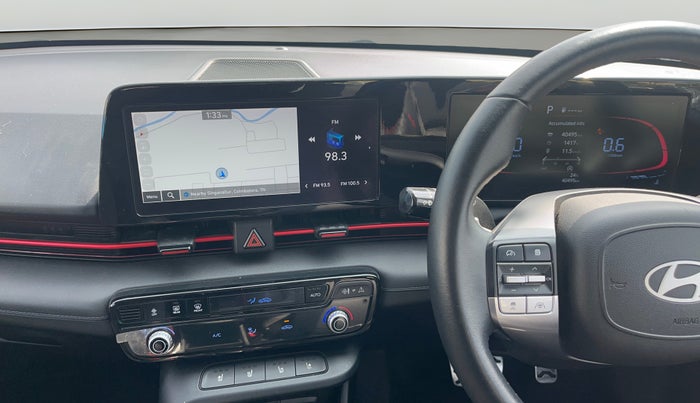 2023 Hyundai Verna SX (O) 1.5 TURBO PETROL DCT, Petrol, Automatic, 40,479 km, Air Conditioner