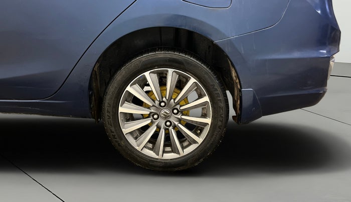 2018 Maruti Ciaz ALPHA  AT 1.5 SHVS PETROL, Petrol, Automatic, 1,02,311 km, Left Rear Wheel