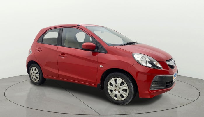 2014 Honda Brio S MT, Petrol, Manual, 69,819 km, Right Front Diagonal