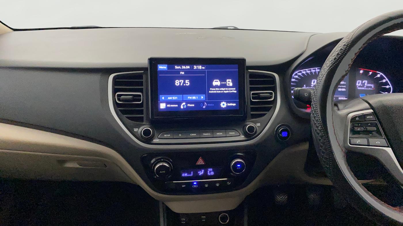 2021 Hyundai Verna SX 1.5 VTVT, Petrol, Manual, 50,946 km, Air Conditioner