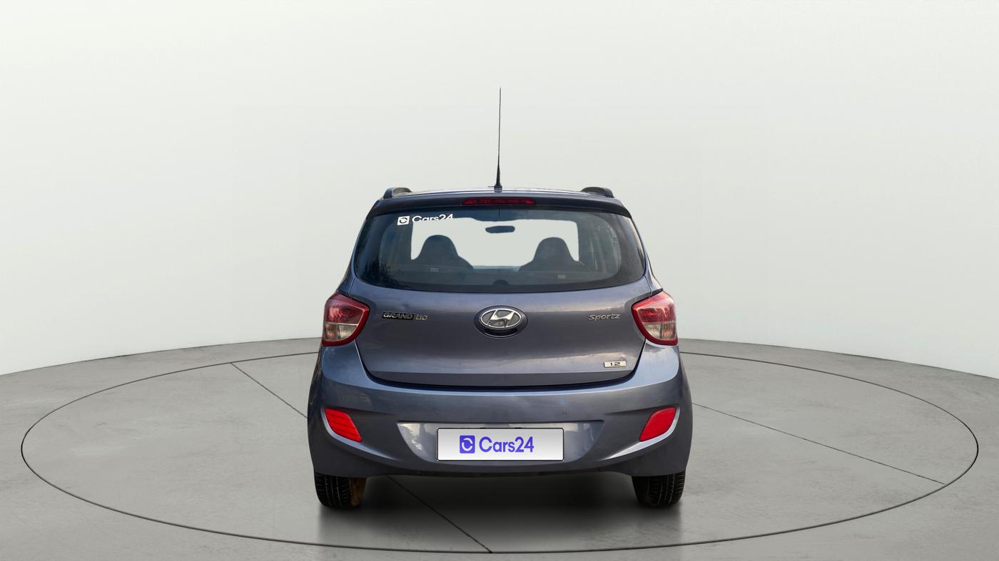 2016 Hyundai Grand i10 SPORTZ 1.2 KAPPA VTVT, Petrol, Manual, 39,676 km, Back/Rear