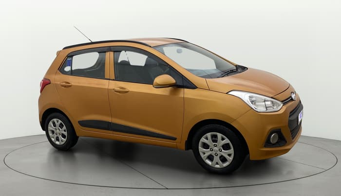 2016 Hyundai Grand i10 SPORTZ 1.2 KAPPA VTVT, Petrol, Manual, 24,556 km, Right Front Diagonal