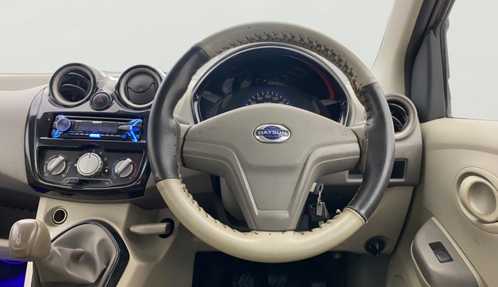 2015 Datsun Go Plus T, Petrol, Manual, 35,885 km, Steering Wheel Close Up