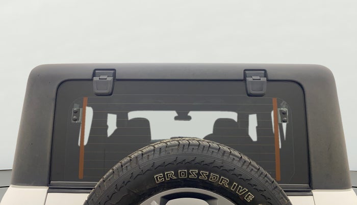 2023 Mahindra Thar LX P 2WD AT HT, Petrol, Automatic, 12,332 km, Rear Windshield