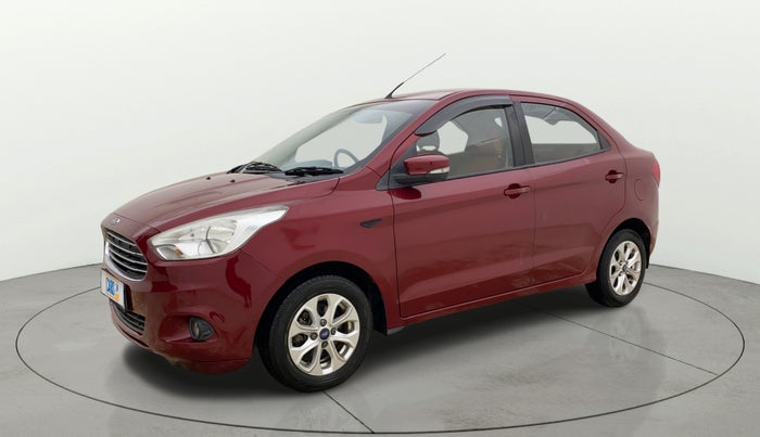 2018 Ford Figo Aspire TITANIUM 1.2 PETROL, CNG, Manual, 52,950 km, Left Front Diagonal