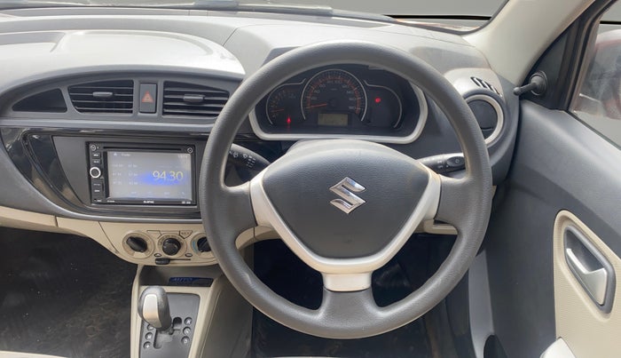 2016 Maruti Alto K10 VXI AMT, Petrol, Automatic, 55,493 km, Steering Wheel Close Up