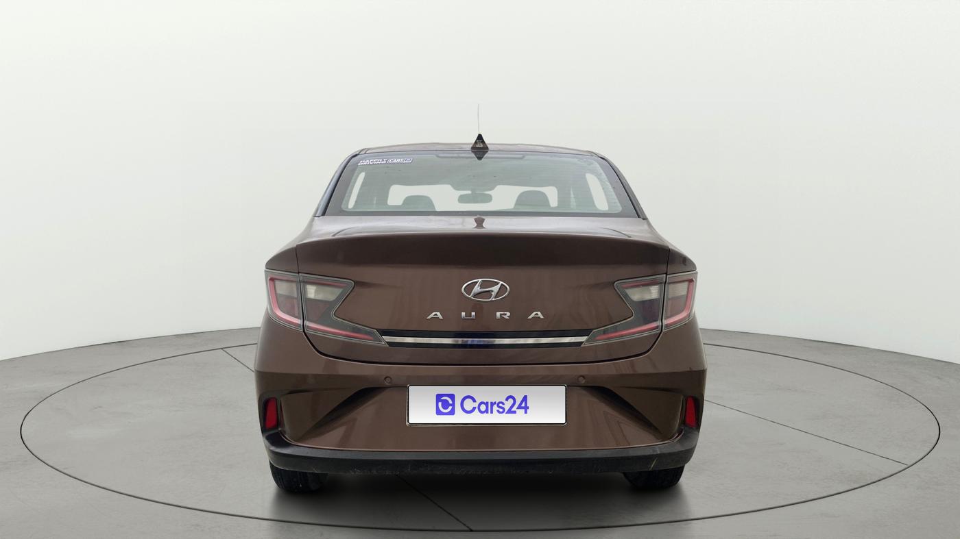 2021 Hyundai AURA SX PLUS 1.2 AMT, Petrol, Automatic, 39,910 km, Back/Rear