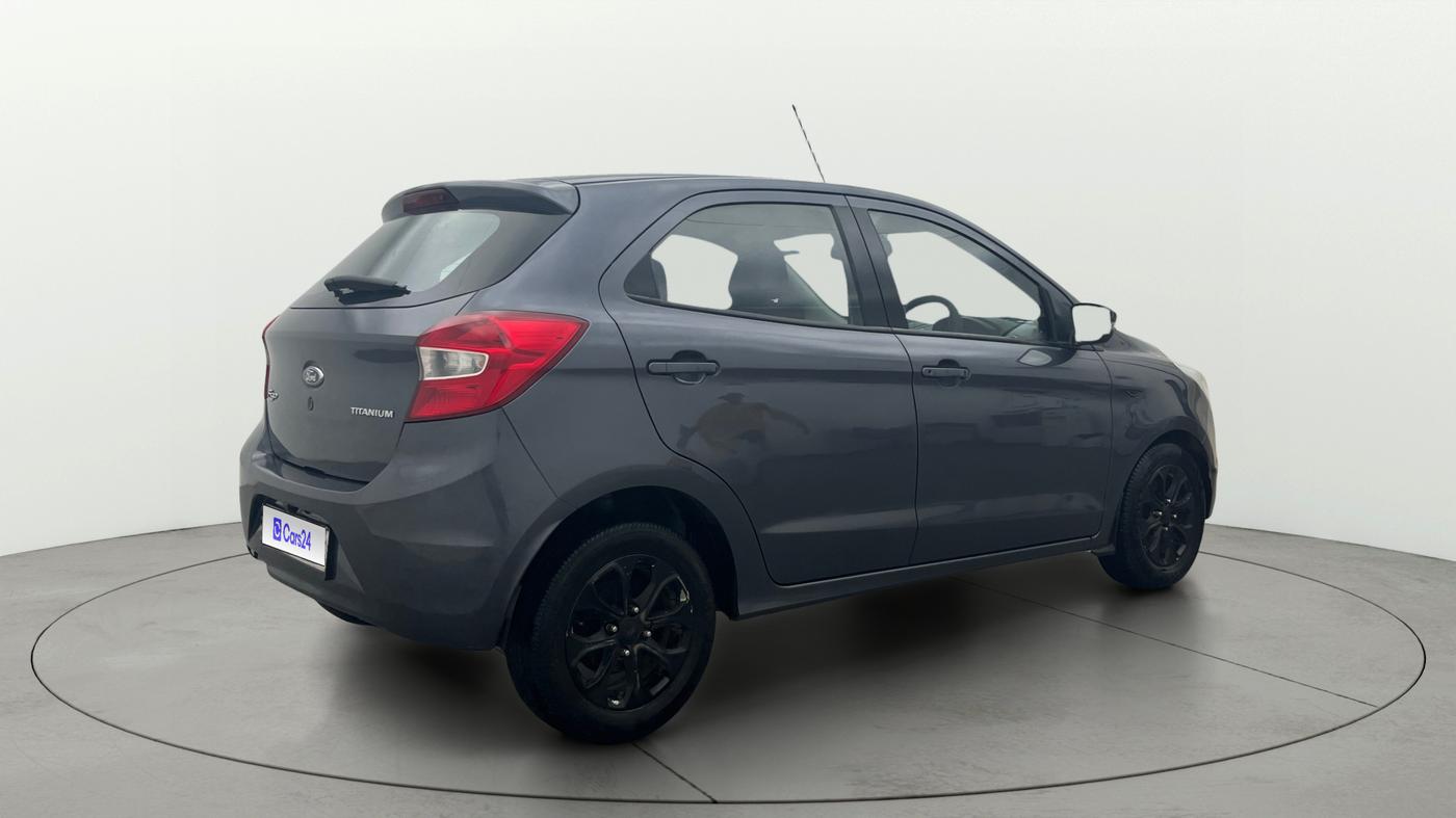 2018 Ford New Figo TITANIUM 1.2 PETROL MT, Petrol, Manual, 1,35,500 km, Right Back Diagonal