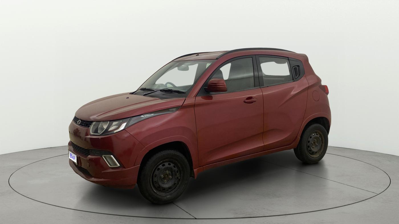 2017 Mahindra Kuv100 K4 6 STR, Petrol, Manual, 17,283 km, Left Front Diagonal