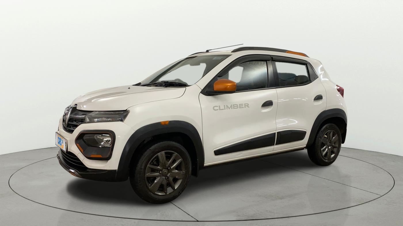 2021 Renault Kwid CLIMBER 1.0 AMT (O) DUAL TONE, Petrol, Automatic, 54,185 km, Left Front Diagonal