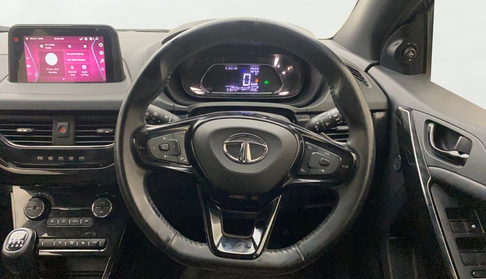 2022 Tata NEXON XZ PLUS (O) PETROL DARK EDITION, Petrol, Manual, 51,538 km, Steering Wheel Close Up
