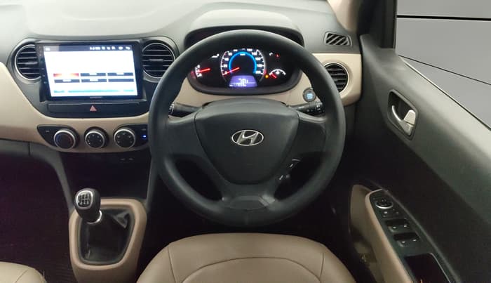 2013 Hyundai Grand i10 SPORTZ 1.2 KAPPA VTVT, Petrol, Manual, 1,17,049 km, Steering Wheel Close Up