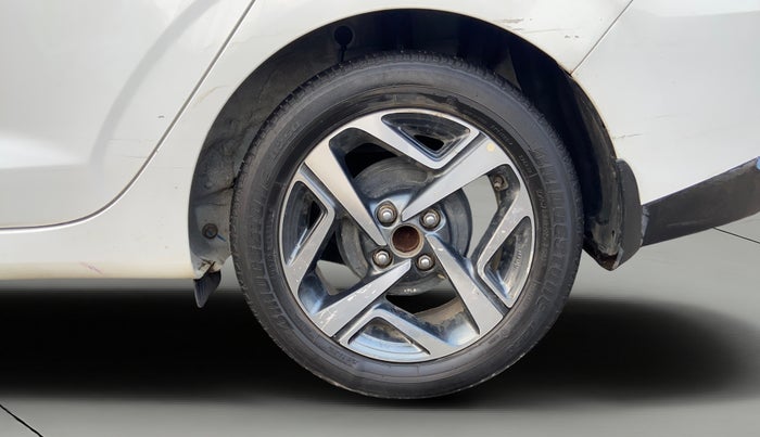 2020 Hyundai AURA SX 1.2, CNG, Manual, 55,457 km, Left Rear Wheel