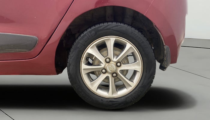 2016 Hyundai Grand i10 ASTA (O) AT 1.2 KAPPA VTVT, Petrol, Automatic, 90,912 km, Left Rear Wheel