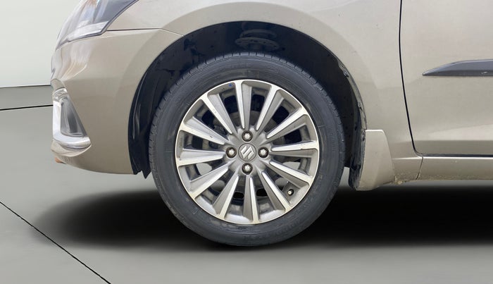 2019 Maruti Ciaz ALPHA  AT 1.5 SHVS PETROL, Petrol, Automatic, 26,699 km, Left Front Wheel