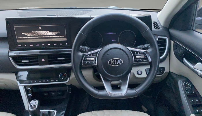 2020 KIA SELTOS HTX 1.5 PETROL, Petrol, Manual, 52,650 km, Steering Wheel Close Up