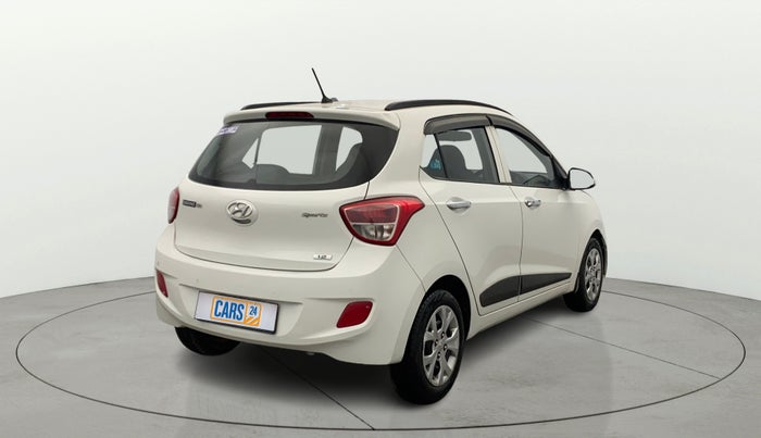 2014 Hyundai Grand i10 SPORTZ 1.2 KAPPA VTVT, Petrol, Manual, 63,329 km, Right Back Diagonal