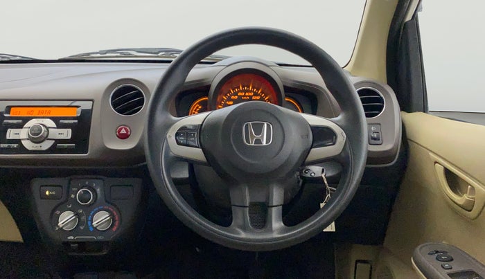 2014 Honda Amaze 1.2L I-VTEC S, Petrol, Manual, 50,304 km, Steering Wheel Close Up