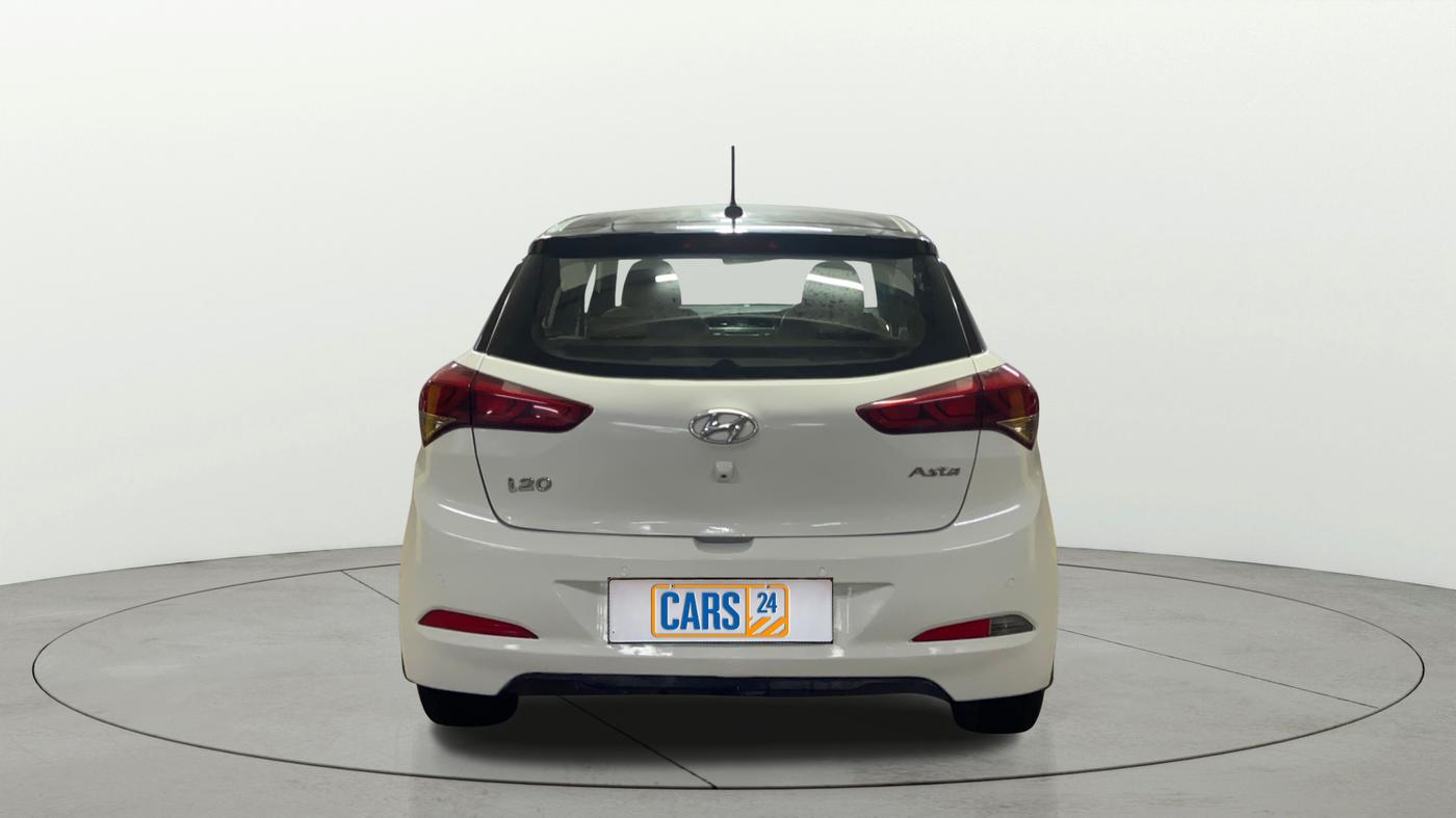 2017 Hyundai Elite i20 ASTA 1.2 DUAL TONE, Petrol, Manual, 1,23,697 km, Back/Rear