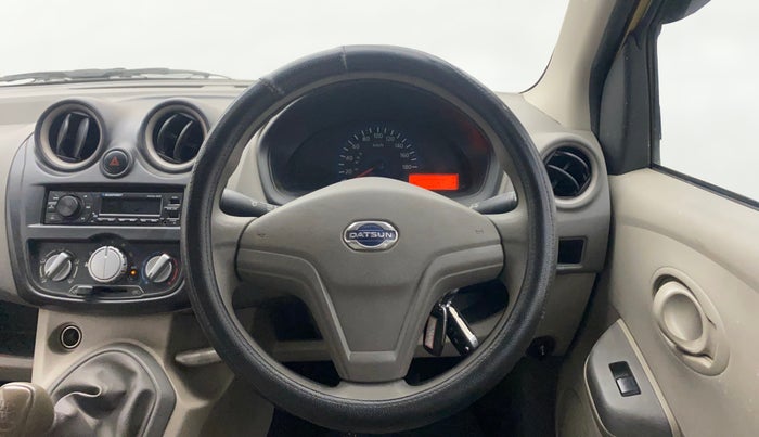 2016 Datsun Go Plus T, Petrol, Manual, 40,225 km, Steering Wheel Close Up
