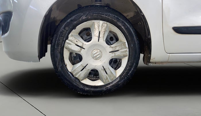 2017 Maruti Wagon R 1.0 VXI, Petrol, Manual, 41,392 km, Left Front Wheel