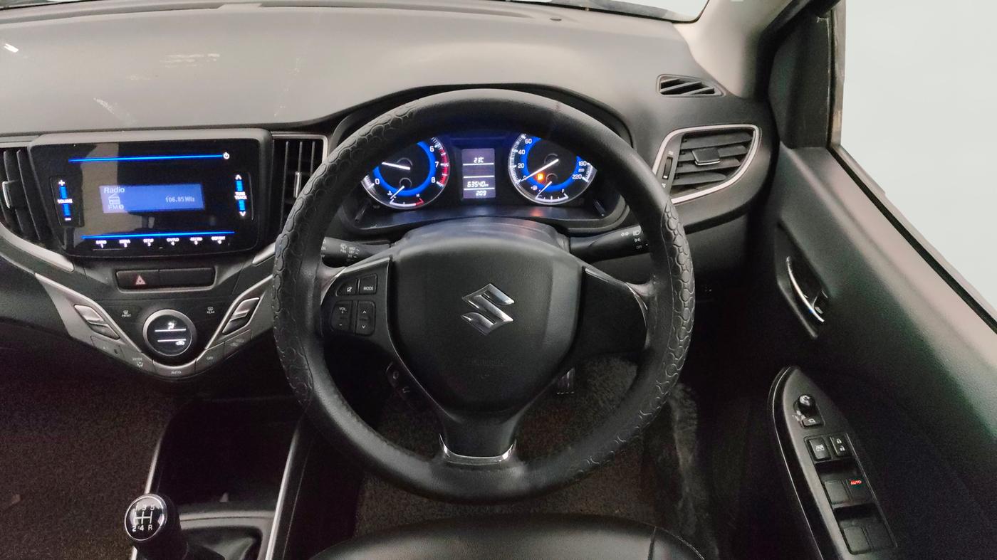 2020 Maruti Baleno DELTA PETROL 1.2, Petrol, Manual, 63,539 km, Steering Wheel Close Up