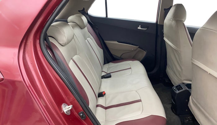 2015 Hyundai Grand i10 ASTA AT 1.2 KAPPA VTVT, Petrol, Automatic, 75,198 km, Right Side Rear Door Cabin