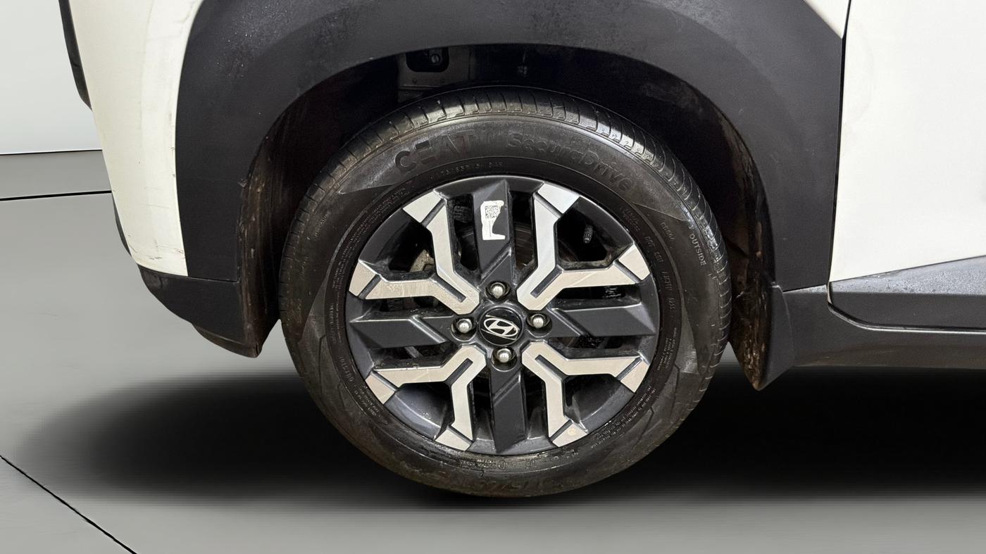 2025 Hyundai EXTER SX(O) CONNECT 1.2 AMT, Petrol, Automatic, 14,053 km, Left Front Wheel