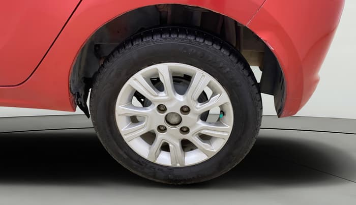 2017 Tata Tiago XZ PETROL, Petrol, Manual, 1,04,497 km, Left Rear Wheel