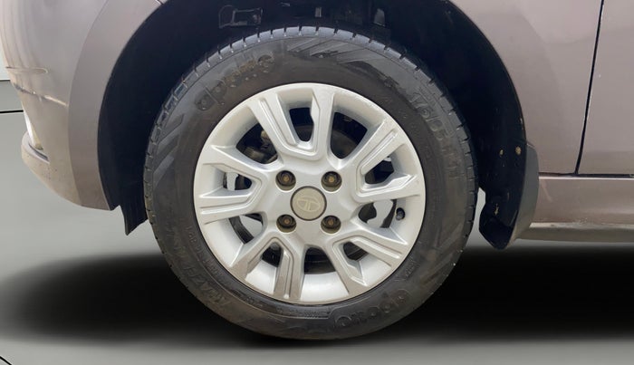 2018 Tata Tiago XZA PETROL, Petrol, Automatic, 54,703 km, Left Front Wheel