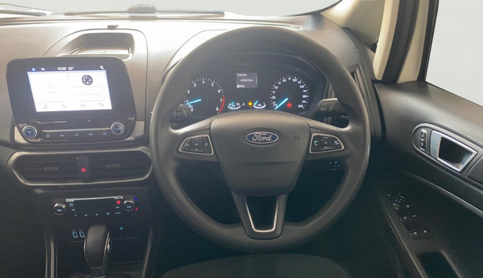 2018 Ford Ecosport TREND + 1.5L PETROL AT, Petrol, Automatic, 47,600 km, Steering Wheel Close Up