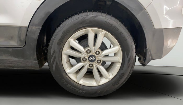 2017 Hyundai Creta SX PLUS 1.6 PETROL, Petrol, Manual, 70,971 km, Left Rear Wheel