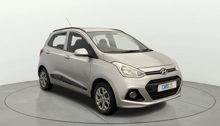 2016 Hyundai Grand i10 SPORTZ 1.2 KAPPA VTVT, Petrol, Manual, 62,977 km, Right Front Diagonal
