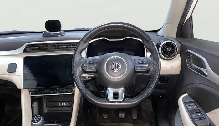 2022 MG ASTOR SHARP EX 1.5 MT, Petrol, Manual, 31,601 km, Steering Wheel Close Up