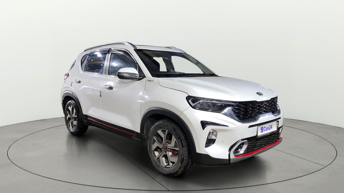 2020 KIA SONET GTX PLUS 1.0 DCT, Petrol, Automatic, 74,226 km, Right Front Diagonal