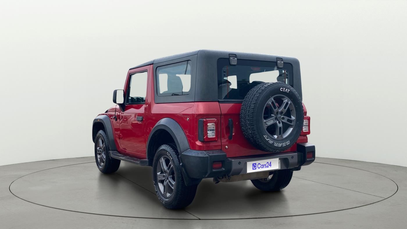 2021 Mahindra Thar LX HT PETROL 4WD MT, Petrol, Manual, 27,387 km, Left Back Diagonal