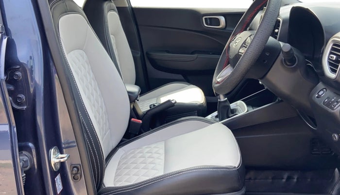 2019 Hyundai VENUE SX 1.0 (O) TURBO, Petrol, Manual, 9,114 km, Right Side Front Door Cabin