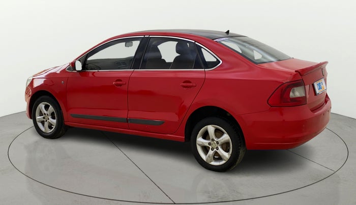 2012 Skoda Rapid ELEGANCE 1.6 TDI CR MT, Diesel, Manual, 64,358 km, Left Back Diagonal