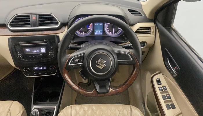 2019 Maruti Dzire ZXI, Petrol, Manual, 31,416 km, Steering Wheel Close Up