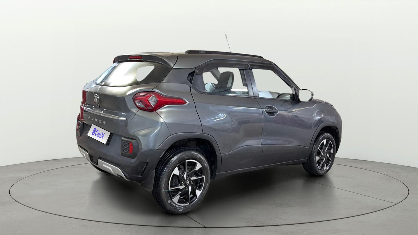 2022 Tata PUNCH ACCOMPLISHED AMT, Petrol, Automatic, 61,170 km, Right Back Diagonal