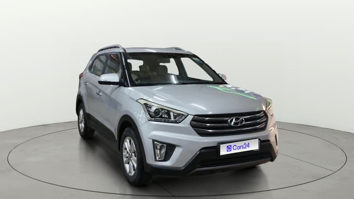 2016 Hyundai Creta SX PLUS 1.6 PETROL, Petrol, Manual, 73,058 km, Right Front Diagonal