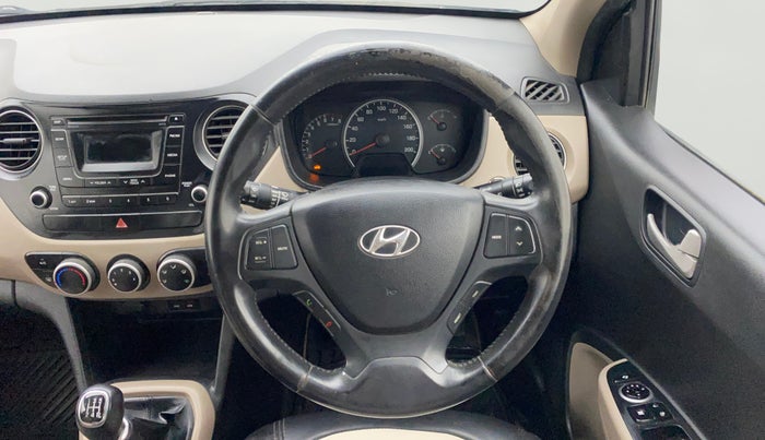 2014 Hyundai Grand i10 ASTA 1.2 KAPPA VTVT, Petrol, Manual, 83,220 km, Steering Wheel Close Up