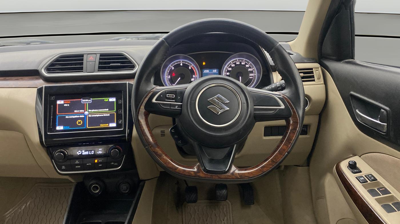 2017 Maruti Dzire ZDI PLUS, Diesel, Manual, 86,592 km, Steering Wheel Close Up