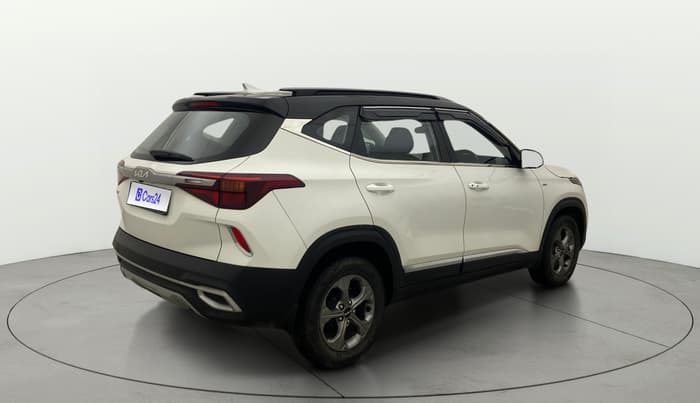 2021 KIA SELTOS HTK PLUS 1.5 IMT, Petrol, Manual, 27,229 km, Right Back Diagonal